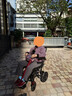 owhon老人轮椅手推折叠轻便小巧出行上飞机旅行老年人手动四轮 六大悬挂减震款【双层坐垫+载重120kg】H4 实拍图