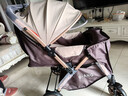 奔昂 婴儿推车可坐可躺轻便避震宝宝折叠婴儿车双向BB童车手推车 升级卡其+一键单手收+可坐躺+可双向推行+四轮高配 实拍图