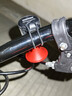 洛克兄弟（ROCKBROS）自行车电喇叭铃铛通用公路车山地车电动车儿童车警示响铃 红色 实拍图