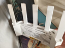 Tenda腾达路由器【千兆WiFi6+穿墙王】无线AX3000信号增强家用放大器Mesh限时补贴金榜一名云霄白立式 实拍图