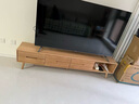 源氏木语实木移门电视柜现代简约橡木矮柜北欧风地柜小户型客厅收纳储物柜 （原木色）1.8米电视柜 组装 实拍图