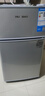 华宝小冰箱小型家用出租房用冷藏冷冻两用一级能效节能省电迷你宿舍寝室办公室二门电冰箱 【店长推荐】48L银色【三天不到一度电】 实拍图