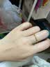 金小貅黄金戒指三生三世足金999光面素圈戒指经典条戒时尚送礼物送女友 1g，金重多退少补 光面圈戒 15号圈口 实拍图