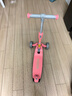 永久（FOREVER）儿童滑板车小孩滑滑车宝宝扭扭踏板车滑行溜溜车闪光轮免安装粉色 实拍图