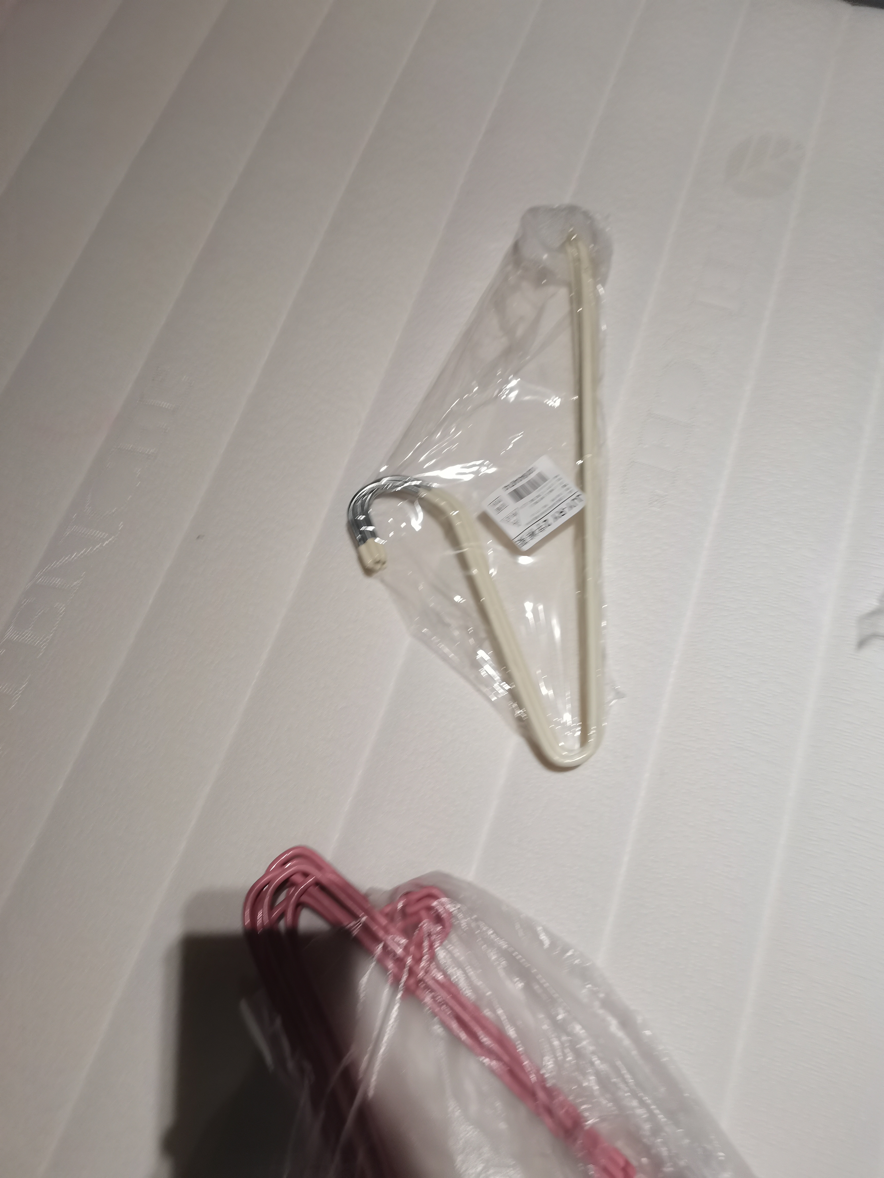 京佳宜鹅型裤架家用无痕防滑挂裤子专用衣架衣柜收纳神器 奶油白5只装 实拍图
