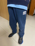 361°童装 儿童裤子25春季男女童3-14岁针织长裤 【加绒】可墨蓝 150 实拍图