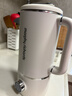摩飞电器（Morphyrichards） 破壁机家用豆浆机分体式免洗降噪多功能养生壶一机两用MR8200 椰奶白-破壁机 实拍图