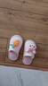 科巢儿童亚麻拖鞋夏季春秋室内防滑防臭宝宝幼儿园男童女童四季居家 【升级包头款】贝纳希小兔 15 (适合脚长14cm丨1.5-2岁) 实拍图