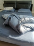 富安娜100%澳洲进口纯羊毛被子 冬季加厚被芯 纯棉双人约8.2斤230*229cm 实拍图
