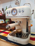 小熊（Bear）【政府补贴】咖啡机 小型家用半自动意式 冷热双萃 20Bar泵压强劲蒸汽自动打奶泡 小白咖KFJ-E12S7 实拍图