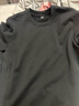 京东京造【100%长绒棉】卫衣男冬季外套男装衣服长袖t恤男女  黑色 L 实拍图