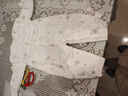 七采雏菊40g棉婴儿连体衣宝宝秋冬季无骨哈衣薄棉中厚爬服连体保暖外出服 X6622米色绿兔40g连体棉袄 90码(20-24斤内合适) 实拍图