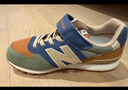 NEW BALANCE4-14岁大童秋冬拼接复古运动休闲鞋996ON 实拍图