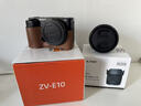 索尼（SONY）ZV-E10K 半画幅微单相机 美肤拍照 精准对焦 VLOG APS-C画幅  zve10 ZV-10 ZV-E10黑色拆机【赠128G卡+皮套+相机包】 官方标配 实拍图