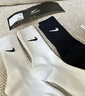 耐克速干训练短袜(3双)春季支撑柔软舒适NIKE SX7677 100白/(黑) S 实拍图