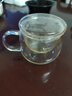 富光花茶杯透明茶杯内胆茶水分离杯办公室玻璃杯子水杯350ml 实拍图