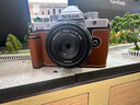 VUEFOTO适用于Nikon ZF真皮保护套尼康ZF手柄保护套相机包皮套底座壳纯手工缝制头层牛皮背带斜挎肩带配件 ZF咖啡色手柄真皮保护套 实拍图