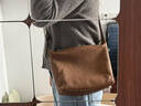 裘真【新年礼物】【明星同款】植鞣胎牛皮腋下经典hobo包通勤真皮女包 大象灰-小号(胎牛皮版) 小包/大包 实拍图