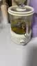 Count Qiabei日本进口品质办公室小型养生壶煮茶炉电小茶壶电陶炉烧水壶一人mi 奶油白-机械款单壶+底座 600ml 实拍图