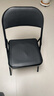 华恺之星折叠椅电脑椅办公家用椅子会议培训座椅休闲椅HK3022黑色 实拍图