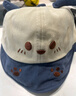 爱宝适婴儿帽子秋冬款宝宝鸭舌帽卡通棒球帽儿童外出遮阳帽 蓝小熊T150 实拍图