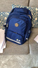 史努比（SNOOPY）小学生书包男孩学院风护脊减负1-4-6高年级儿童初中生双肩背包 蓝 实拍图