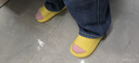 朴西新款EVA踩屎感厚底拖鞋女士居家室内情侣拖鞋男 黄色 39-40 实拍图