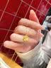 中国黄金（CHINA GOLD）黄金四叶草项链女款足金幸运草吊坠锁骨情人节生日礼物送女友老婆 四叶草吊坠【赠银镀金链】约0.85g 实拍图