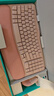 罗技（Logitech）Wave Combo 无线人体工学键鼠套装 垂直鼠标 无线蓝牙鼠标 办公键盘 无线键盘 蓝牙键盘 粉色 实拍图