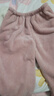 南极人女士睡衣女秋冬加绒法兰绒套头休闲可外穿家居服套装米2XL 实拍图
