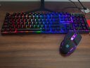 前行者GX 87键真机械手感游戏键盘鼠标套装有线静音薄膜键鼠台式电脑网吧笔记本办公背光USB外接外设 黑色-彩虹光键盘【电竞2件套】 实拍图