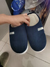 朴西踏云棉拖鞋男冬季百搭新款保暖家用棉拖加厚潮流毛绒防滑情侣棉鞋 藏青色 【温柔男友风】 40-41 【偏小一码】 实拍图