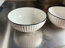 京东京造 碗 大容量汤碗水煮碗陶瓷碗家用大号面碗沙拉碗 8英寸山田碗*2 实拍图