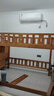 临稚胡桃木 儿童上下床实木高低床双层床上下铺床两层木床子母床 梯柜款 上铺宽1.3米下铺宽1.5米 实拍图