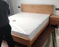 全友家居 北欧原木风板式床次卧室家用1.8米×2米现代简约双人床家具 实拍图