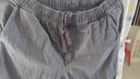 优衣库女装棉质牛仔舒适九分裤/水洗产品休闲百搭478995 473801 478995/08深灰色 M 实拍图