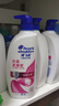 海飞丝去屑洗发水男士女士丝质柔滑700g*2+200g洗头膏洗发水柔顺套装 实拍图
