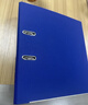 得力(deli) A4/3英寸带孔文件夹 欧式快劳夹 2只装 5481-2蓝色 实拍图
