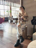 百丽质感面马丁靴女冬季商场同款真皮短靴E4W1DDD5 黑色-绒里 39 实拍图
