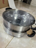 爱仕达（ASD）汤锅316L食品级加厚不锈钢煮粥锅复底蒸奶锅24CM燃气电磁炉通用B5 实拍图