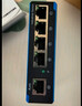 慧谷 百兆5口工业交换机 工业级以太网交换机监控网络分流器分线器集线器 DIN导轨式 HG800-FE005 实拍图
