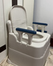 怡辉（YIHUI）移动马桶老年人坐便器家用结实成人便携式孕妇卧室用蹲便改坐便椅 实拍图