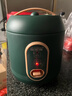 半球（PESKOE）电饭煲迷你一人食电饭锅家用小型四人全自动宿舍1-2人小煮饭锅 复古绿-双喷内胆+蒸盘- 1.2L （适用1人） 实拍图