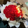 初朵52玫瑰永生香皂花束生日礼物同城配送三八妇女神节成人礼非鲜花 实拍图