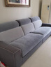雅鹿家纺 纯色沙发套罩全包浴帽式四季通用型防猫抓弹力沙发笠坐垫套 云感棉银灰【弹力防滑】 单人套宽65-90cm*长65-90cm 实拍图