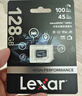 雷克沙（Lexar）128GB TF（MicroSD）存储卡 C10 U3 行车记录仪内存卡 监控高耐卡 7x24小时全天录制 兼容多车型 实拍图