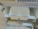 厨房收纳盒橱柜内锅铲锅盖架调味料置物架下水槽整理盒桌面储物盒 高款大号【2个装】 无规格 实拍图