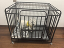 北鼻狗【升级全管加强 】狗笼中型犬大型犬狗笼子宠物狗狗笼子金毛用品 升级四面全管底部加强 黑色 94*64*85CM 建议70斤内 实拍图