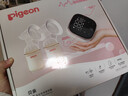 贝亲吸奶器电动优享变频可充电挤奶器静音型集奶器轻巧便携式挤乳器 电动双边款 实拍图