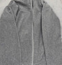 迪卡侬（DECATHLON）保暖户外抓绒衣外套男女运动宽松秋摇粒绒外套冲锋衣内胆 男款-半拉链-浅灰色 M 实拍图